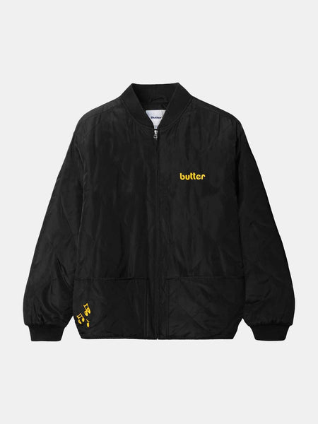 Butter Goods Noise Pollution Quilted Work Jacket - Black - Empire Skate