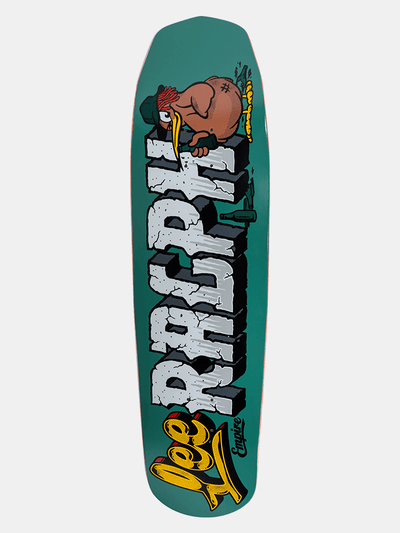 Empire Lee Ralph Dangerous Kiwi Custom Deck - Green - Empire Skate NZ 